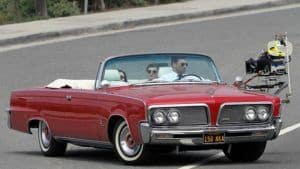 drive like mad men in a 64 imperial crown