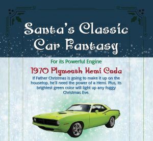 Santas 1970 Hemi Cuda Fantasy