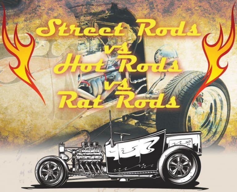 What Are The Differences Between Street Rods, Rat Rods & Hot Rods?