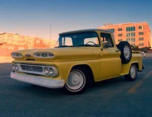 yellow 1960 c-10 a rare find