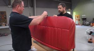 c10 truck install upholster