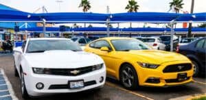 camaro and mustang